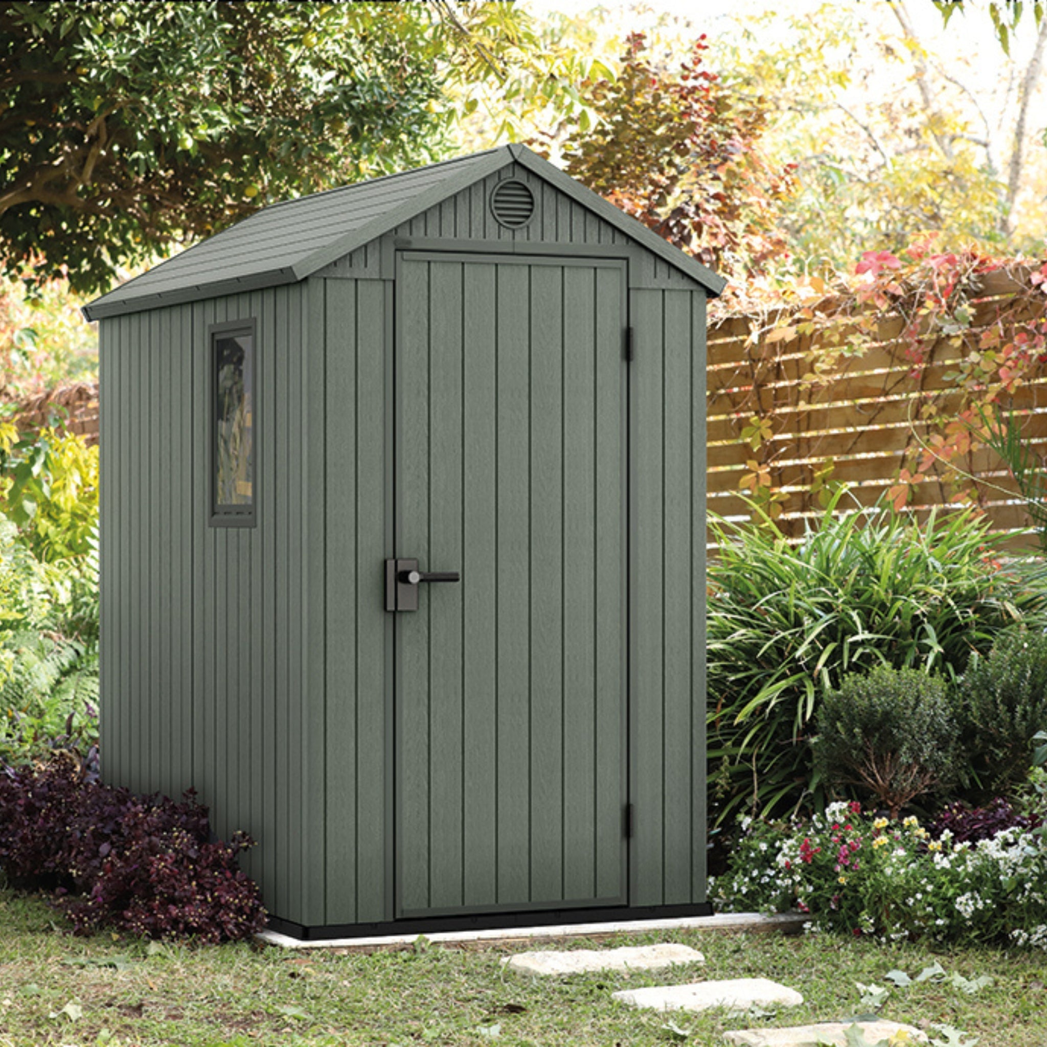 Keter Darwin 4×6 (2,3 m²) — Gartenhaus, Grün