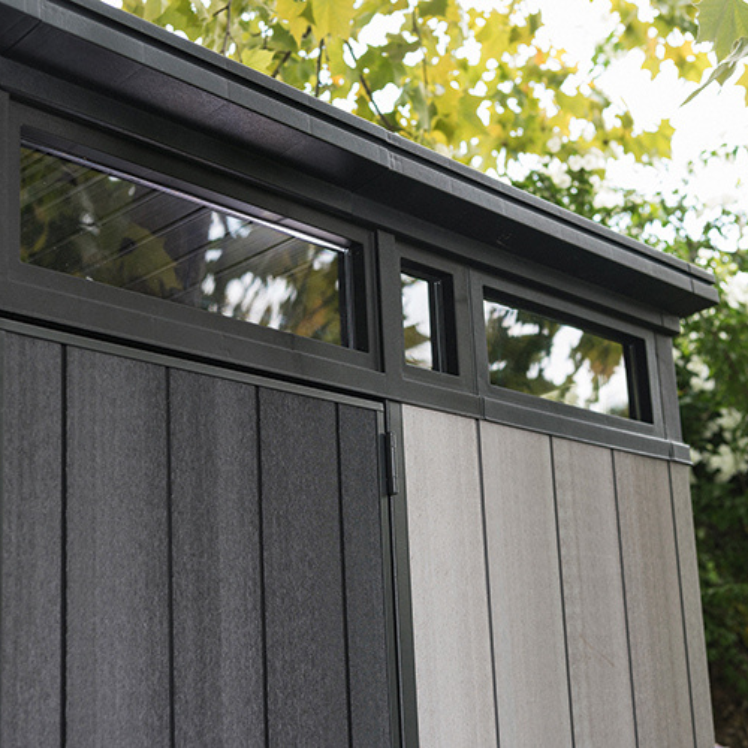 Keter Artisan 9×7 — Gartenhaus, Grau