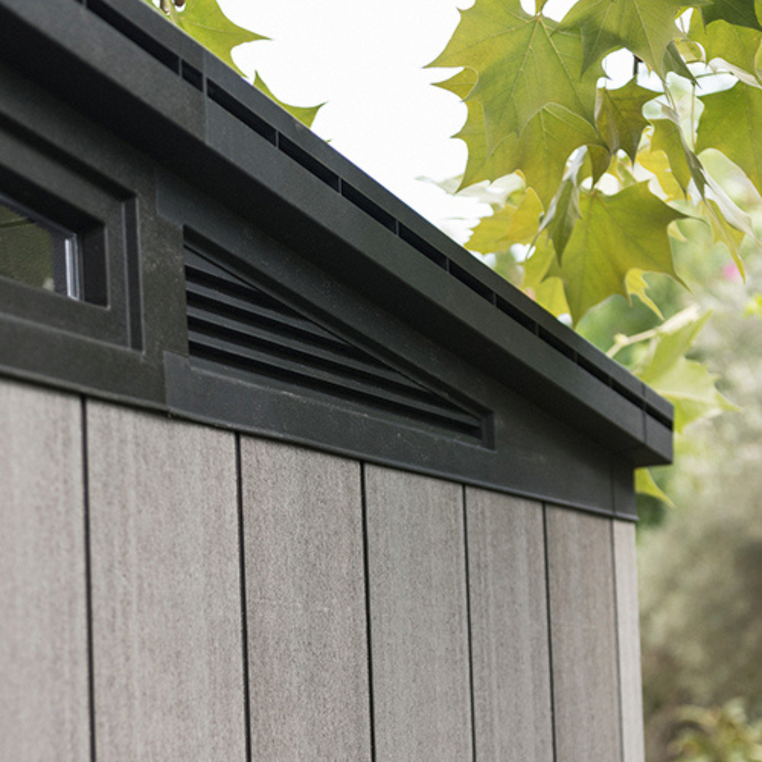 Keter Artisan 9×7 — Gartenhaus, Grau