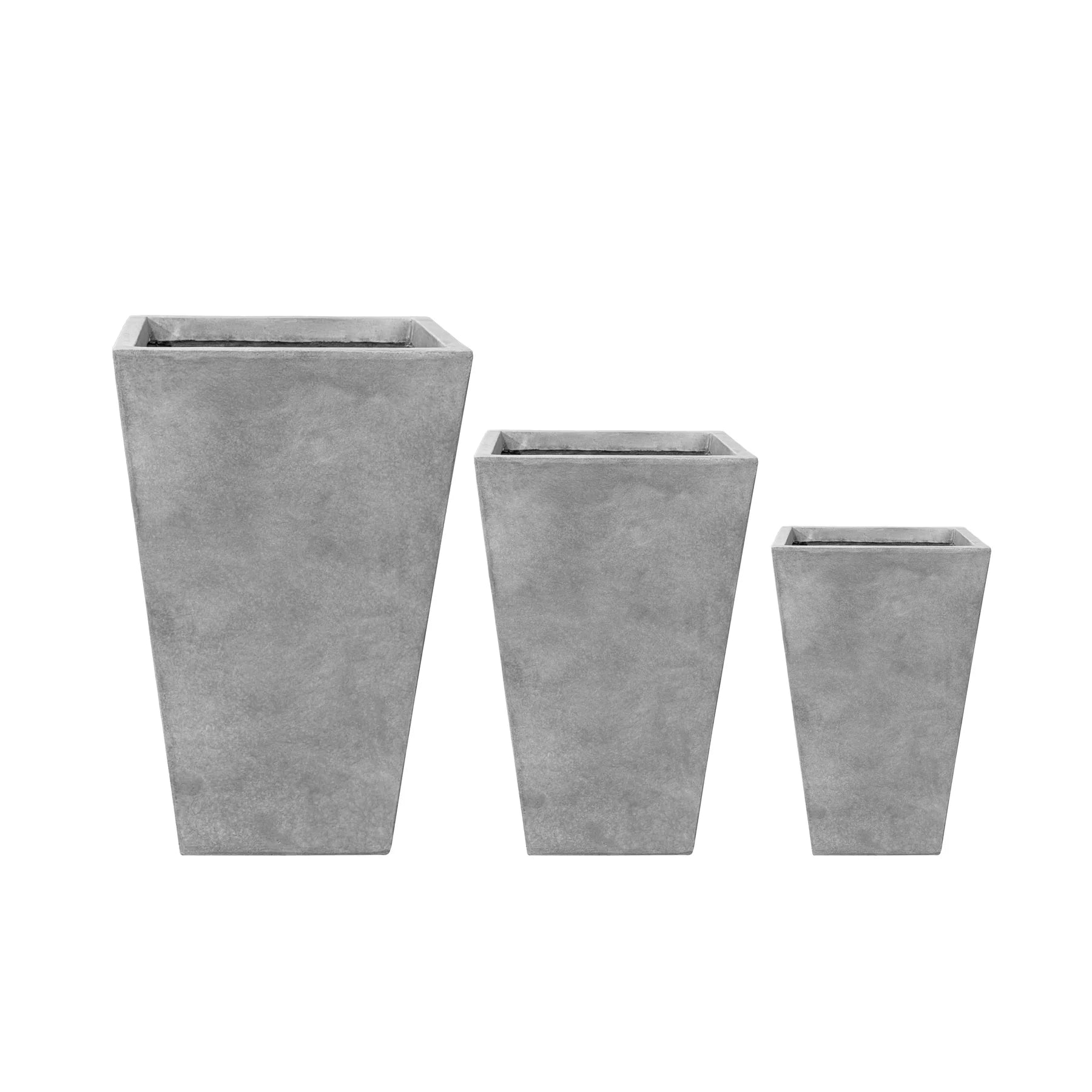 Beton-Pflanzkübel AERIS – Hellgrau