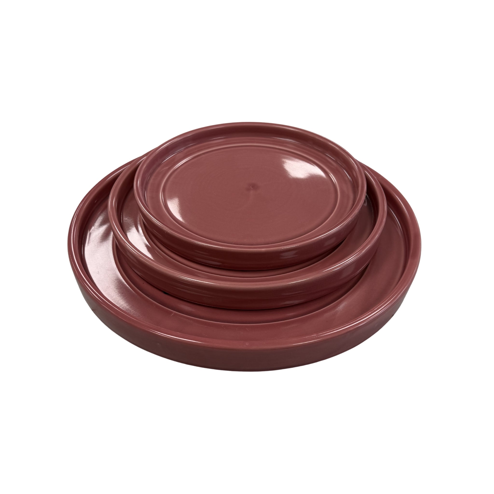 Untersetzer für Pflanzkübel – Apfelgrün