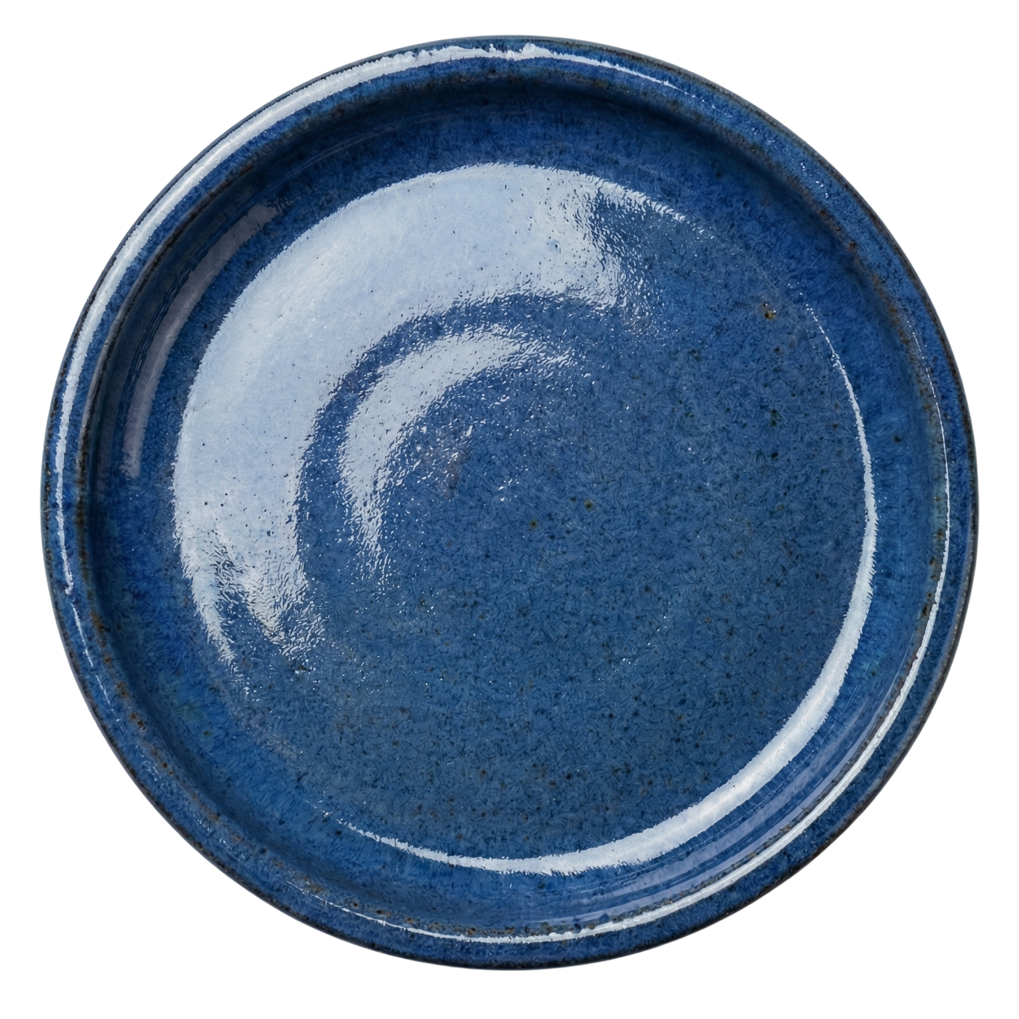 Untersetzer für Blumentopf – Antikblau