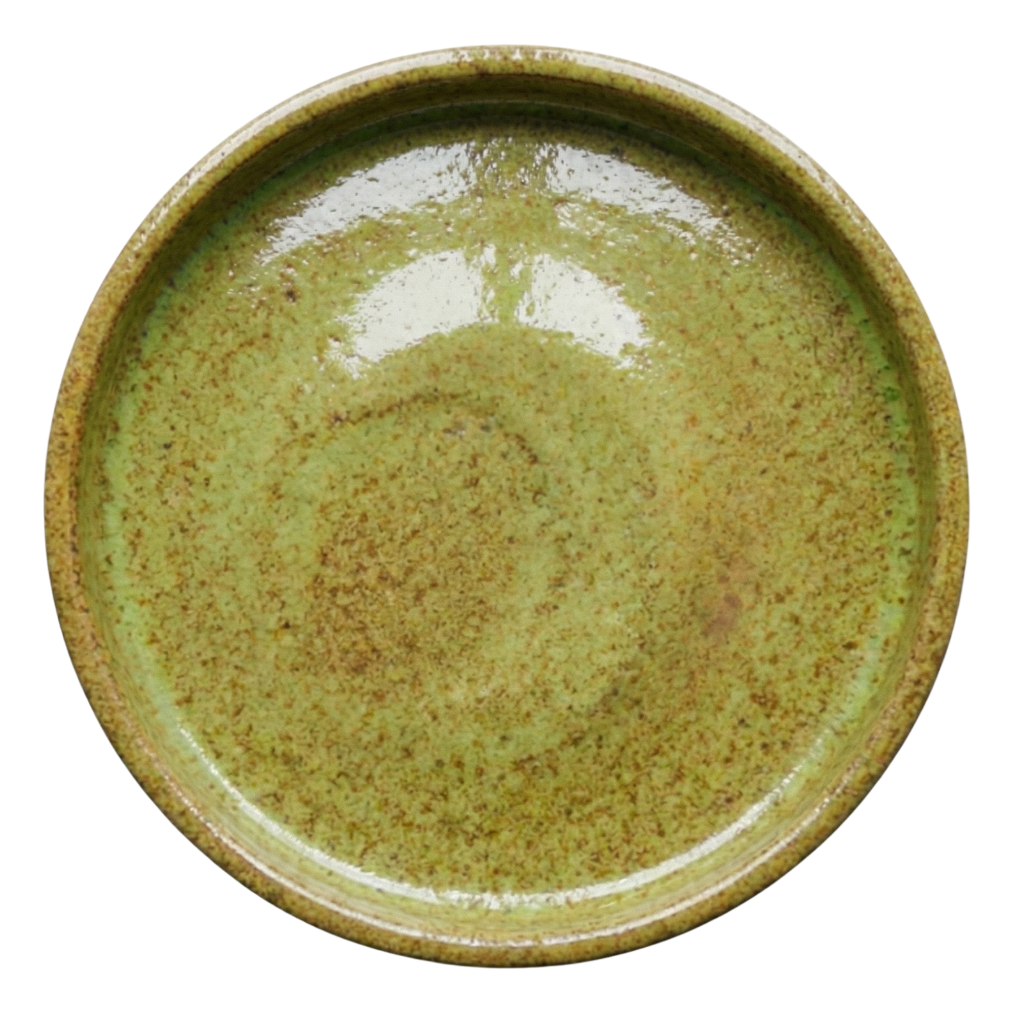 Untersetzer für Blumentopf – Herbstgrün