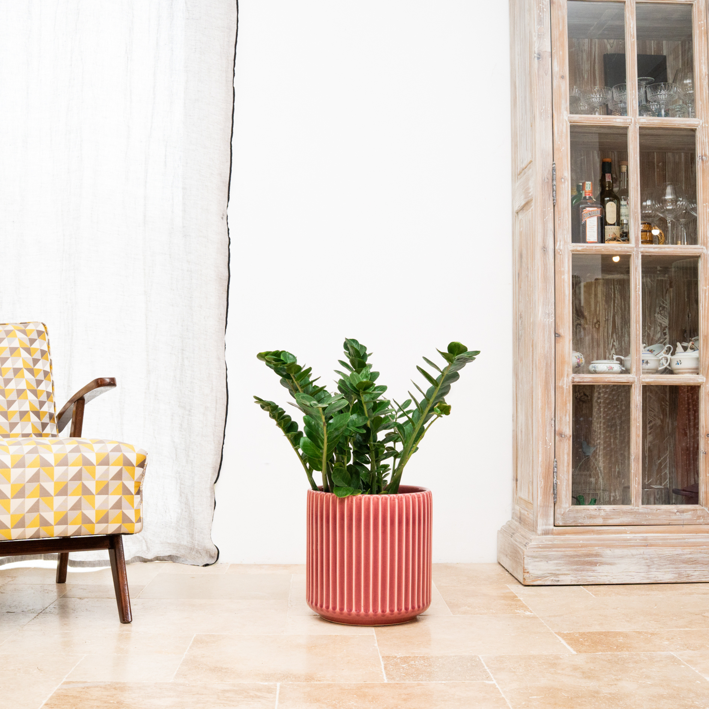 Keramik-Blumentopf LONDON – Rosa