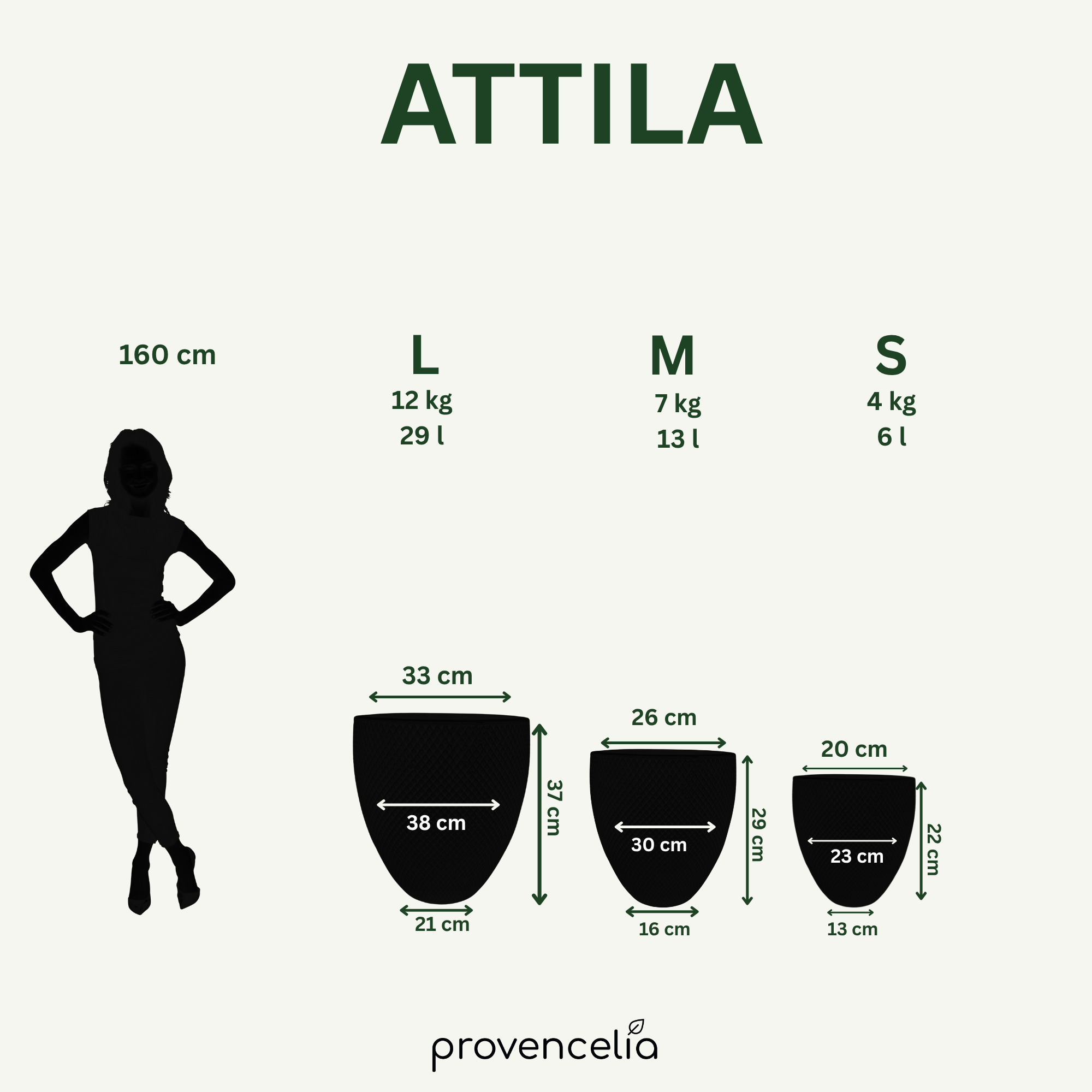 Keramik-Blumentopf ATTILA - Apfelgrün