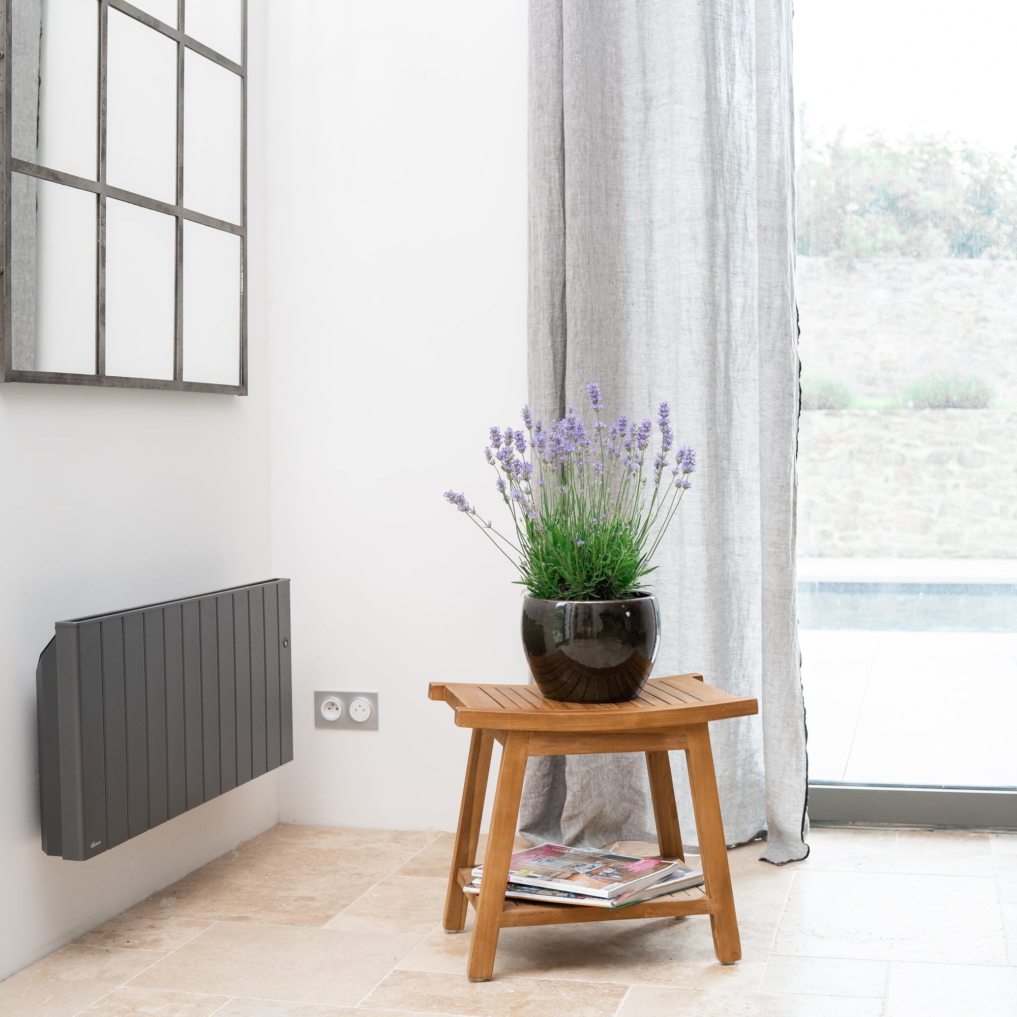 Keramik-Blumentopf ROMULUS - Tropengrün