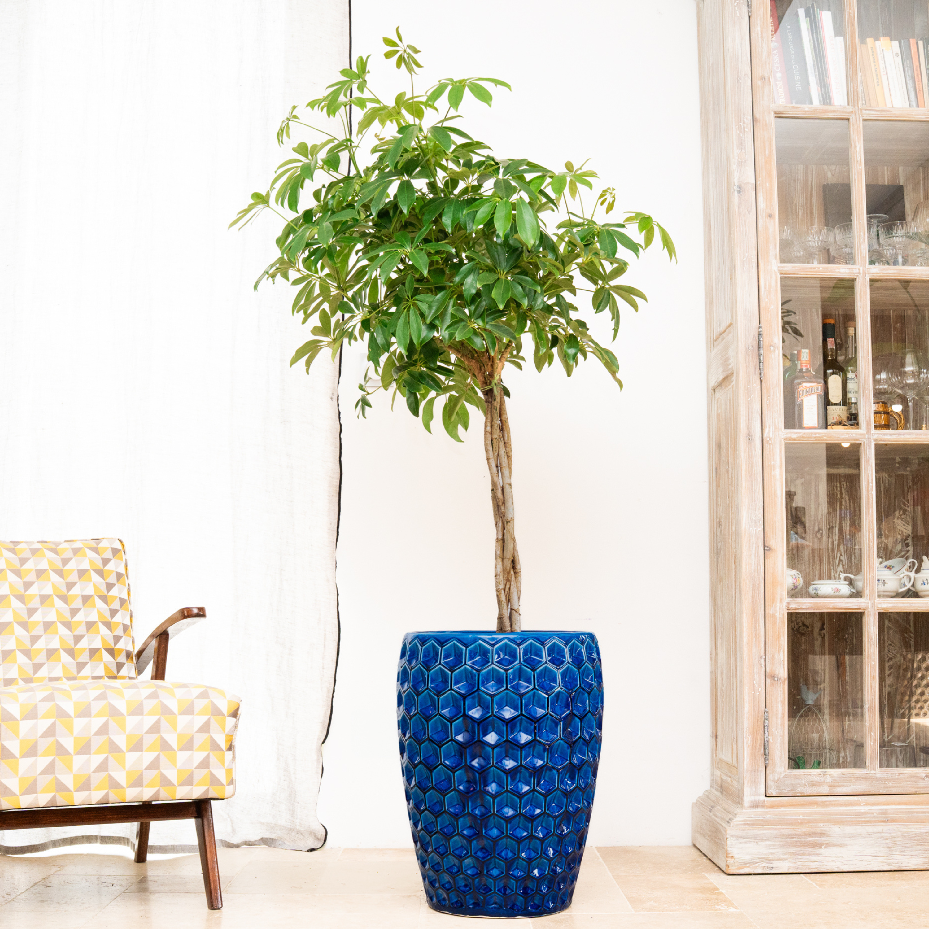 Keramik-Blumentopf VERSAILLE - Blau