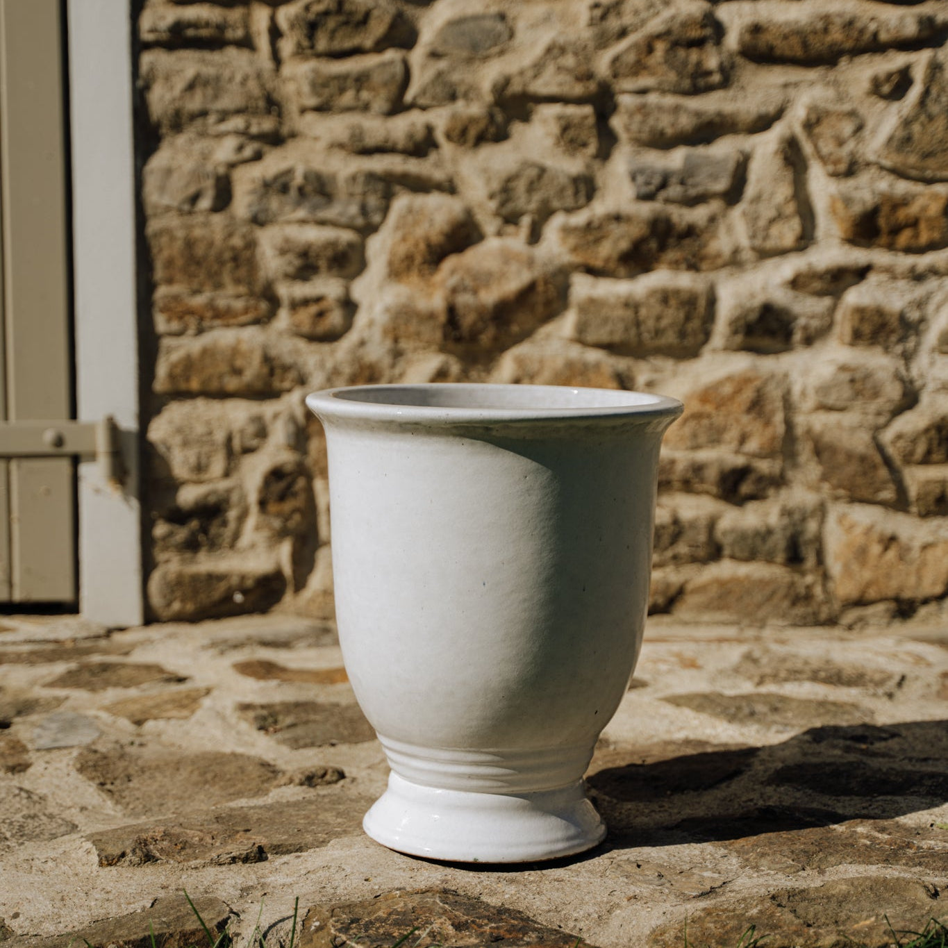 Keramický květináč Arthur - Bílý - Provencelia.cz