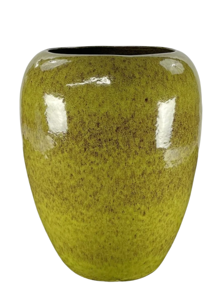 Galiee Keramik-Blumentopf – herbstgrün