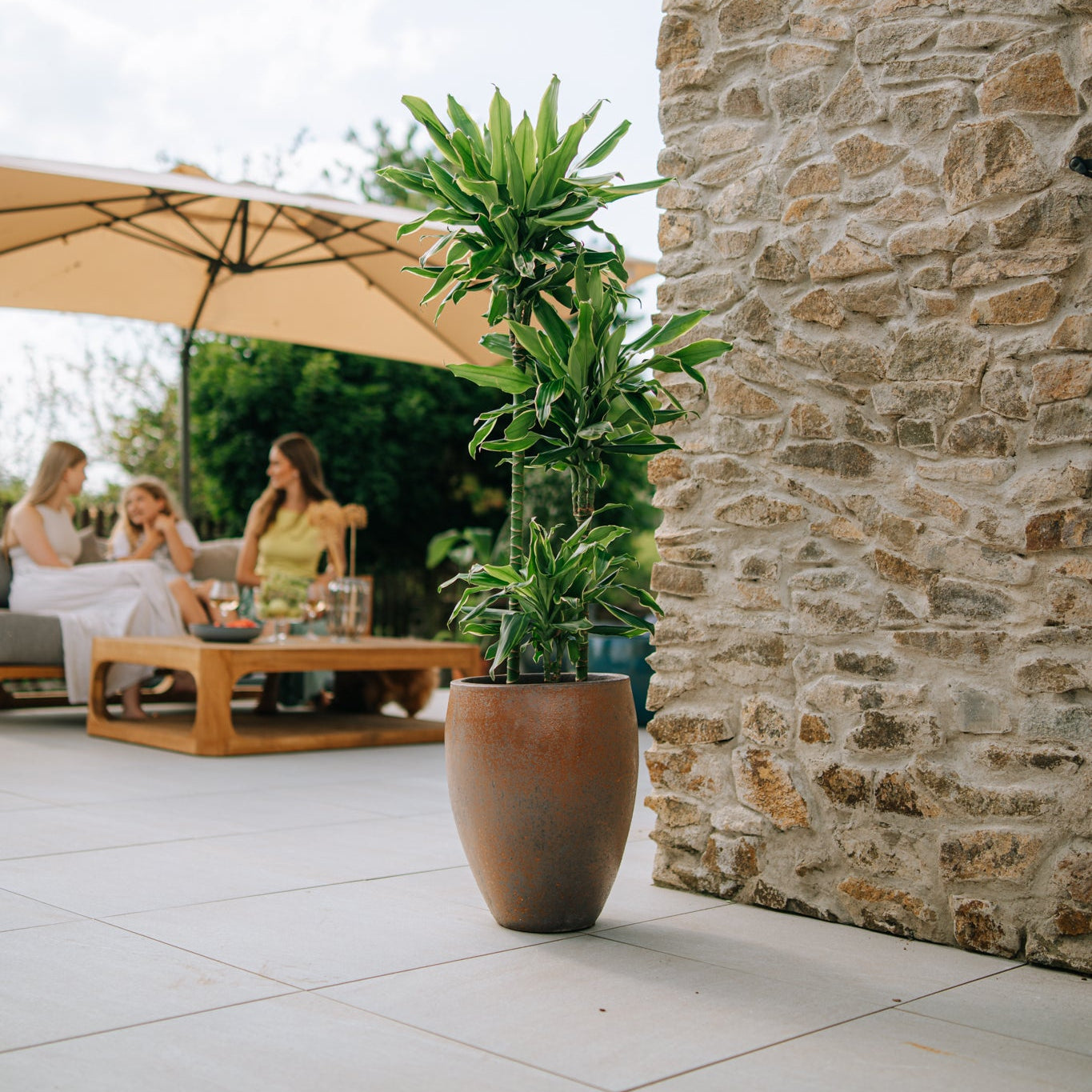 Keramický květináč LAFONTAINE - Antická rez