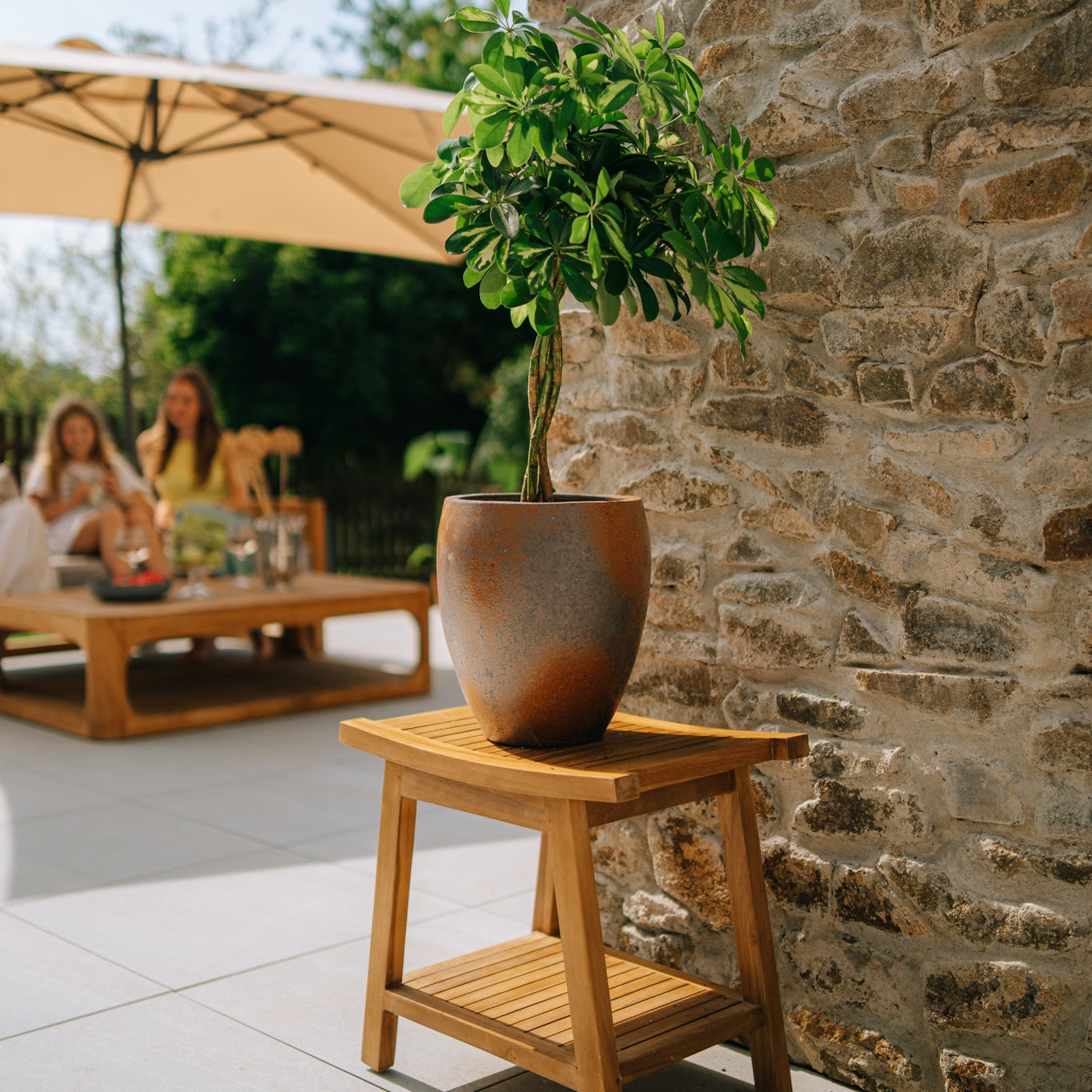 Keramický květináč LAFONTAINE - Antická rez