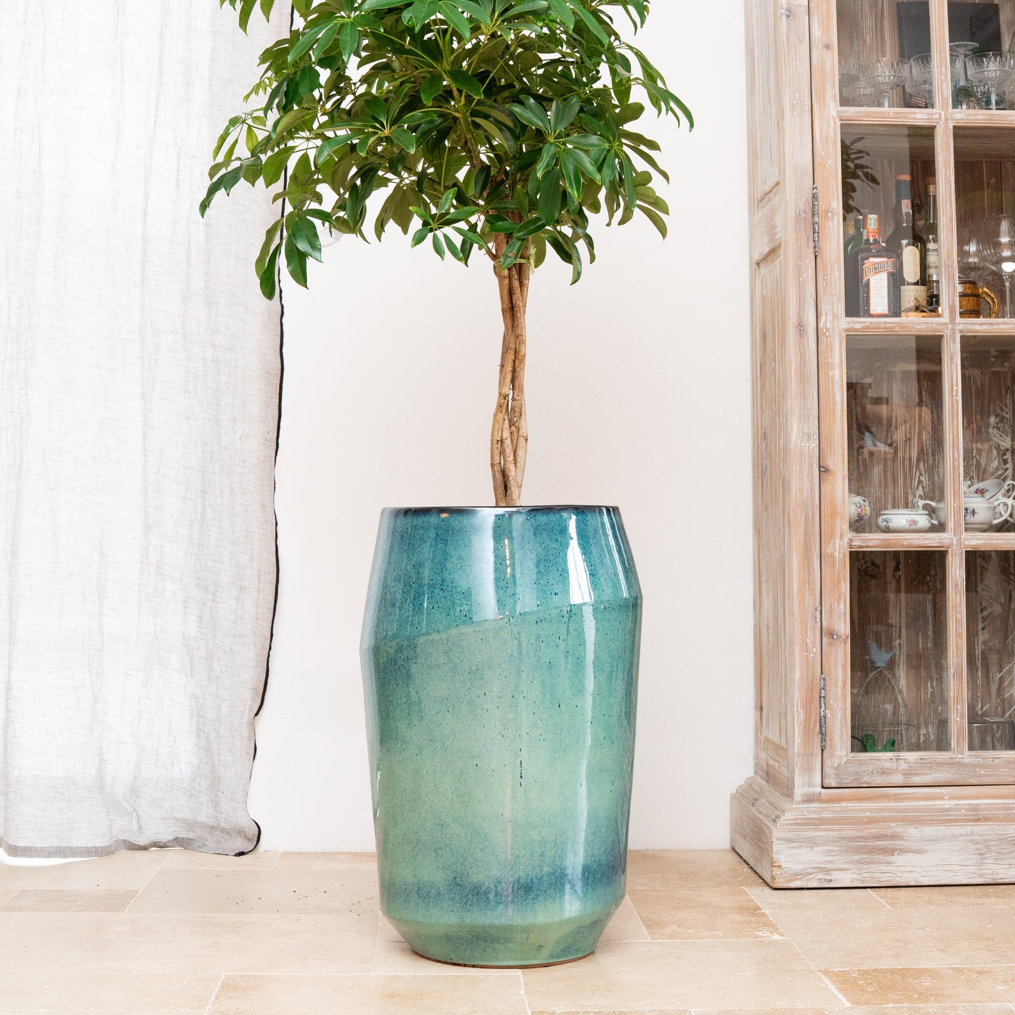 Provencelia MONACO Hellblau – Premium Keramiktopf, zeitloses Design