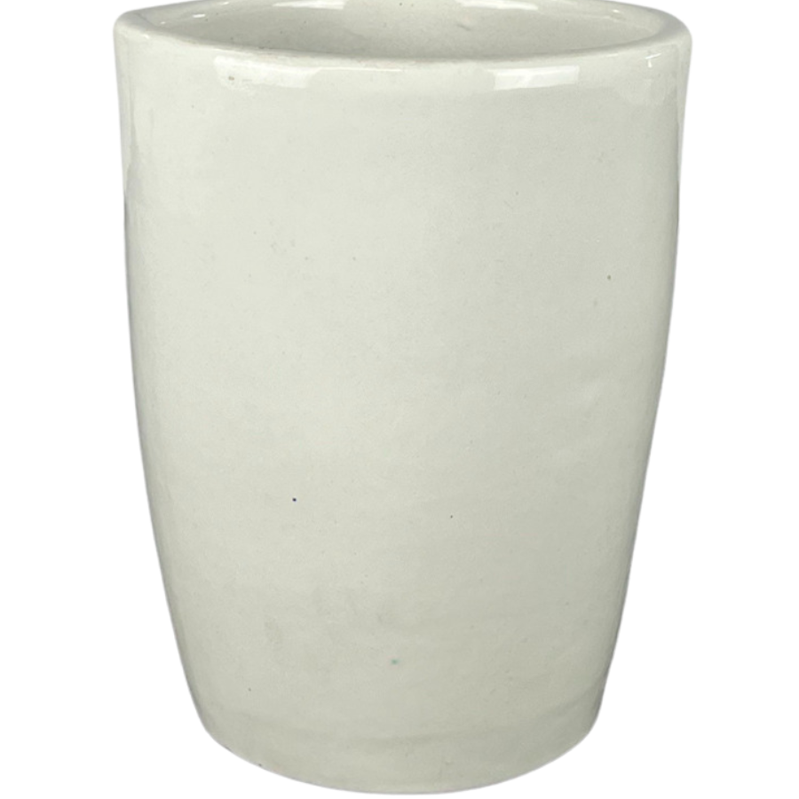 XXL Keramik-Blumentopf PLATON - Weiß