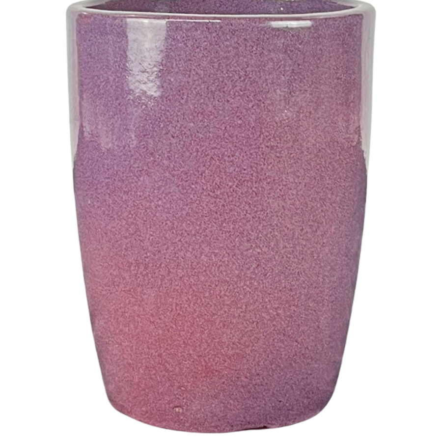 XXL Keramik-Blumentopf PLATON - Herbstlila