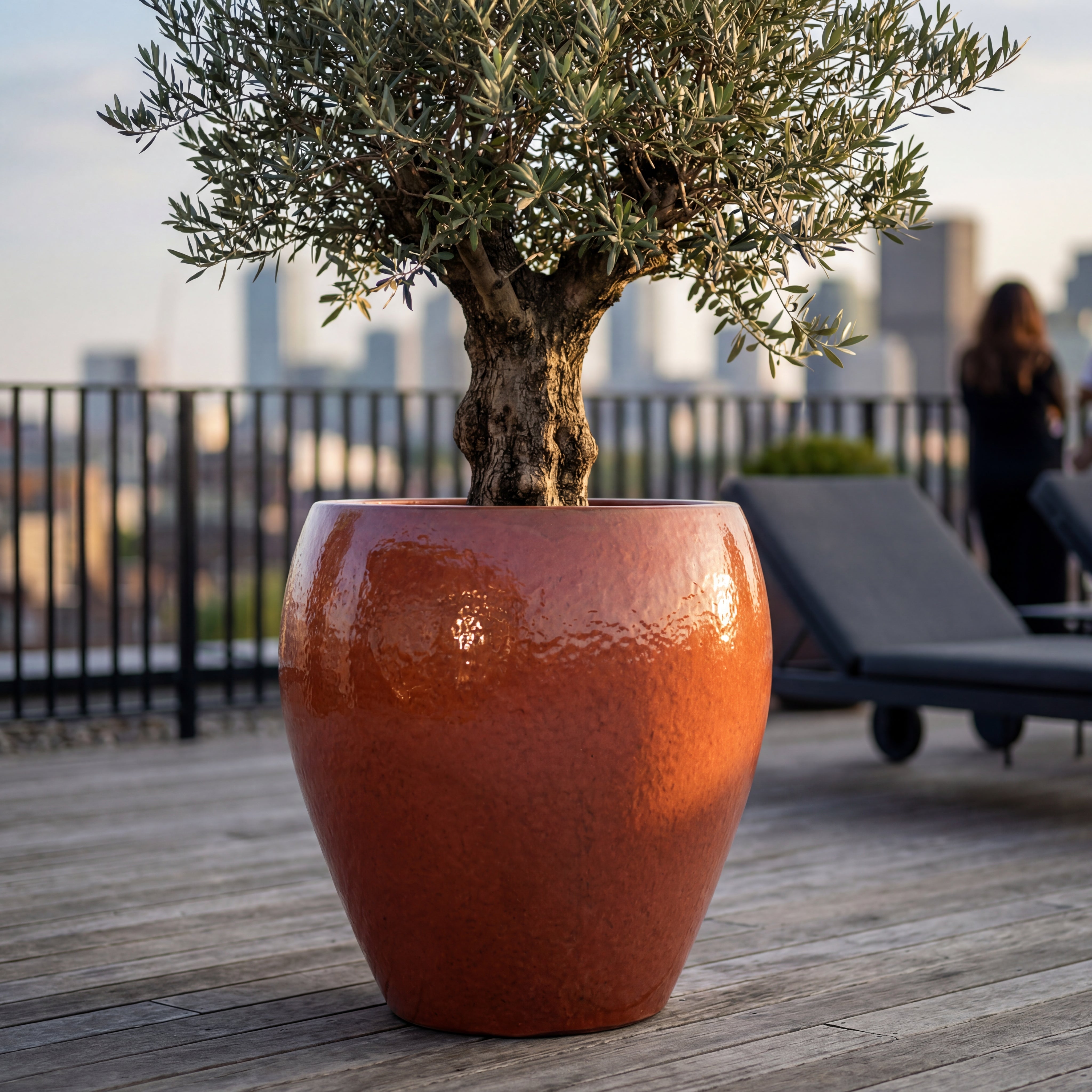 Keramický květináč LAFONTAINE - doplňující náhled