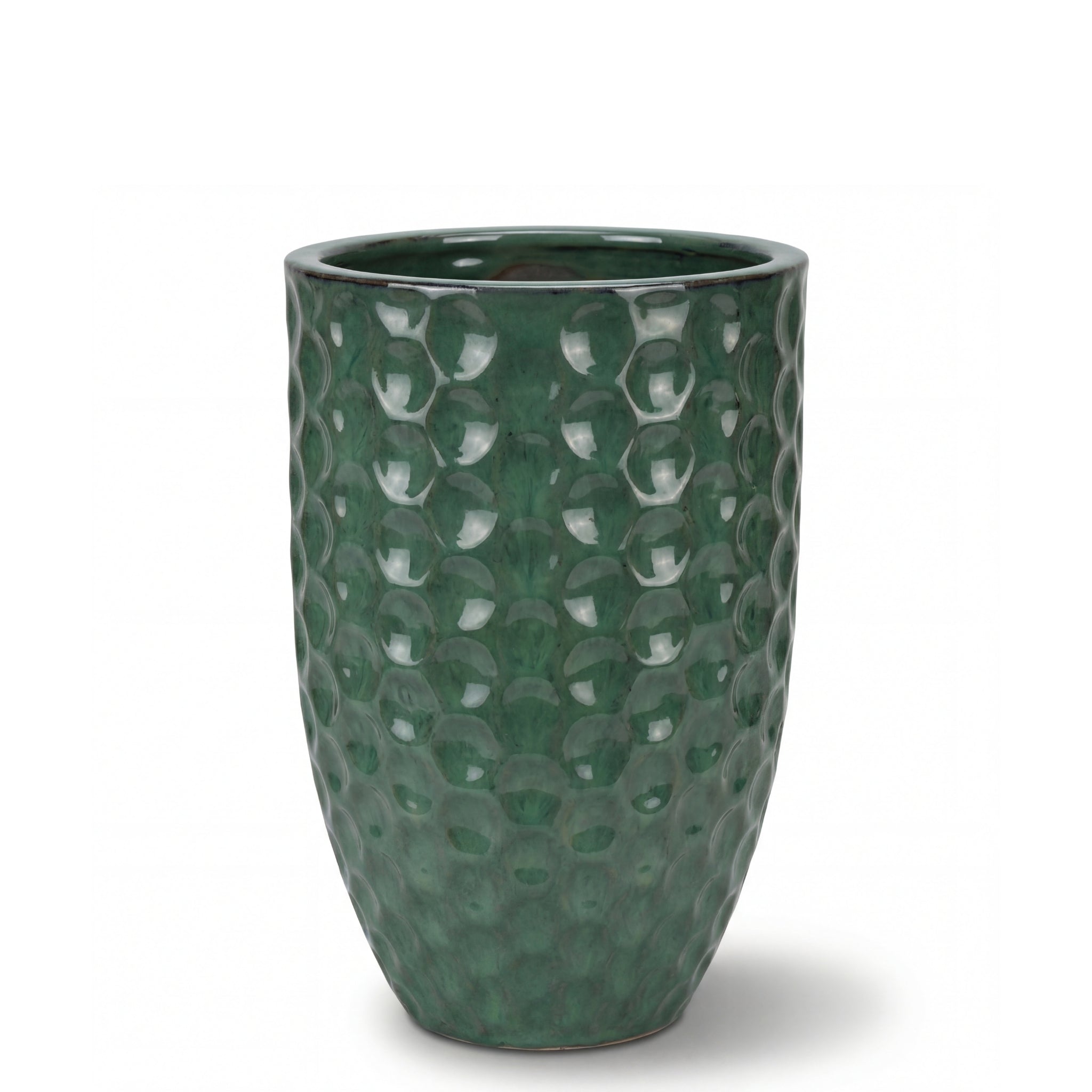 Keramischer Pflanzkübel MEROVEE – Jade - L (30 x 45 cm)