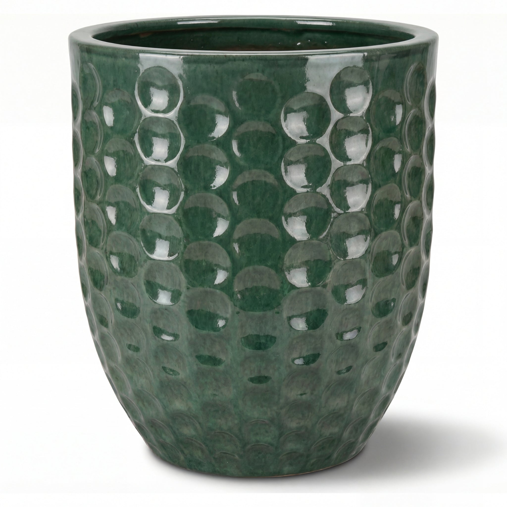 Keramischer Pflanzkübel MEROVEE – Jade