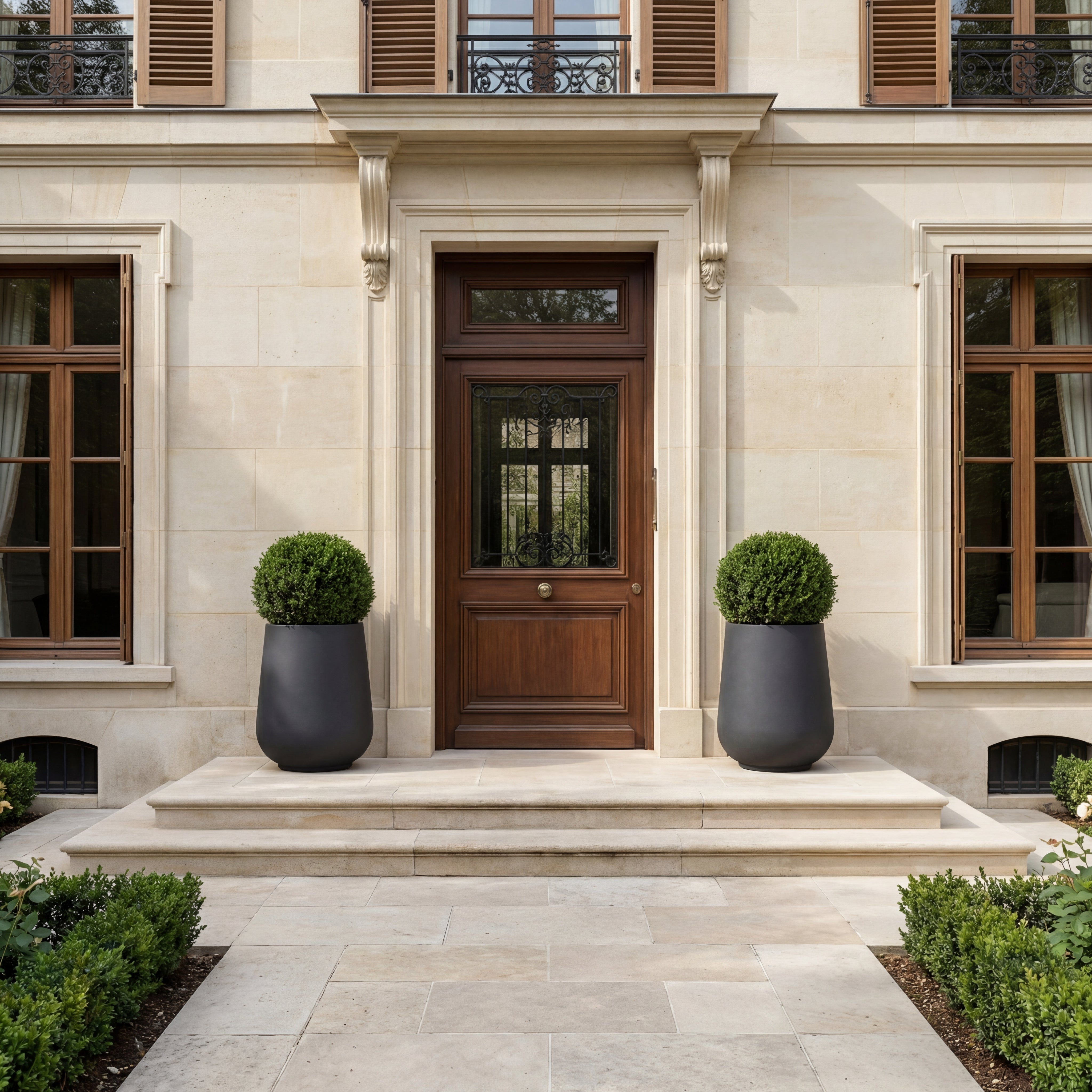 Betonový květináč MONOLITH - doplňující náhled