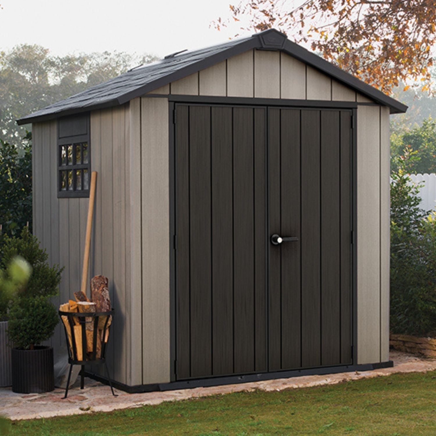 Keter Oakland 757 DUOTECH — Gartenhaus, Grau