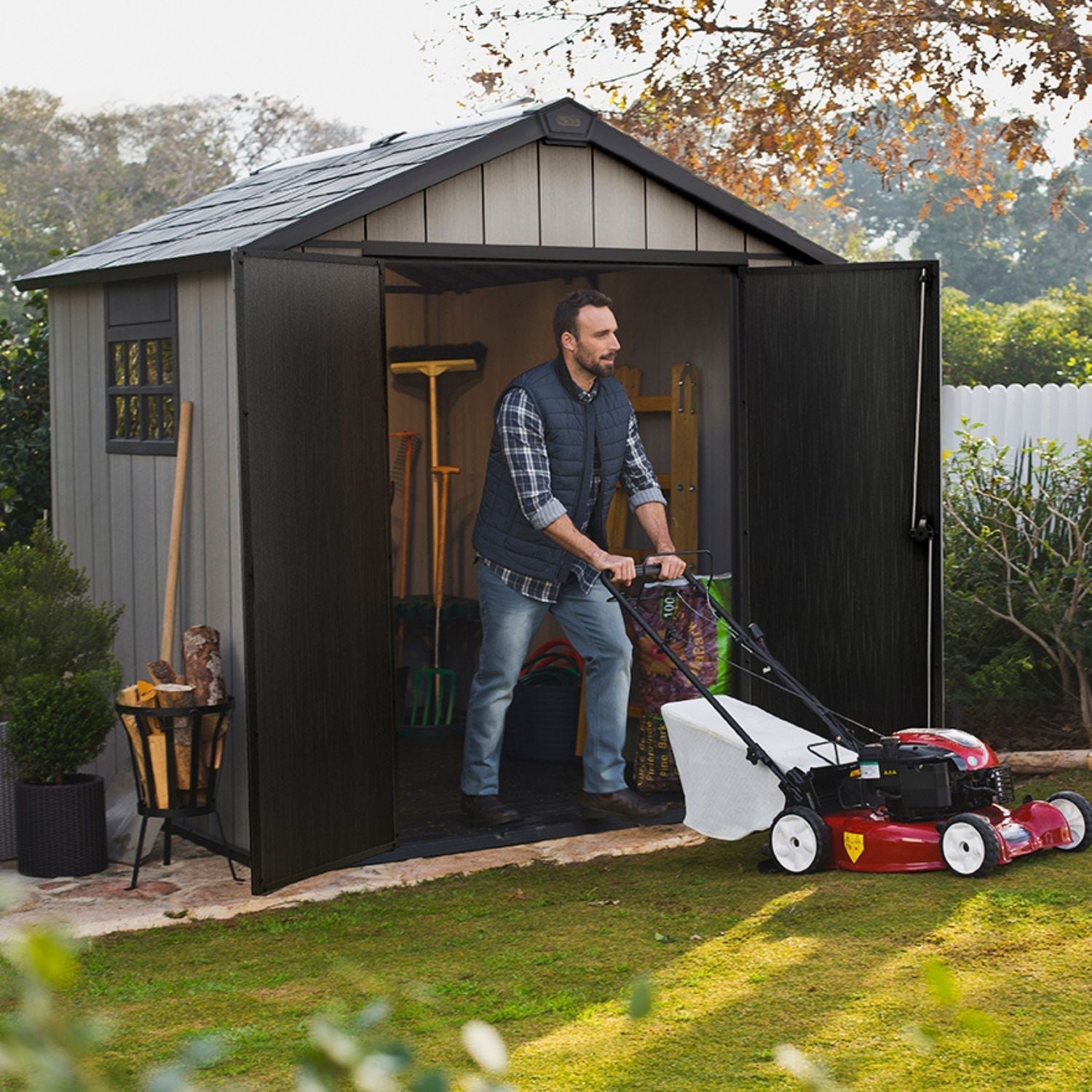 Keter Oakland 757 DUOTECH — Gartenhaus, Grau