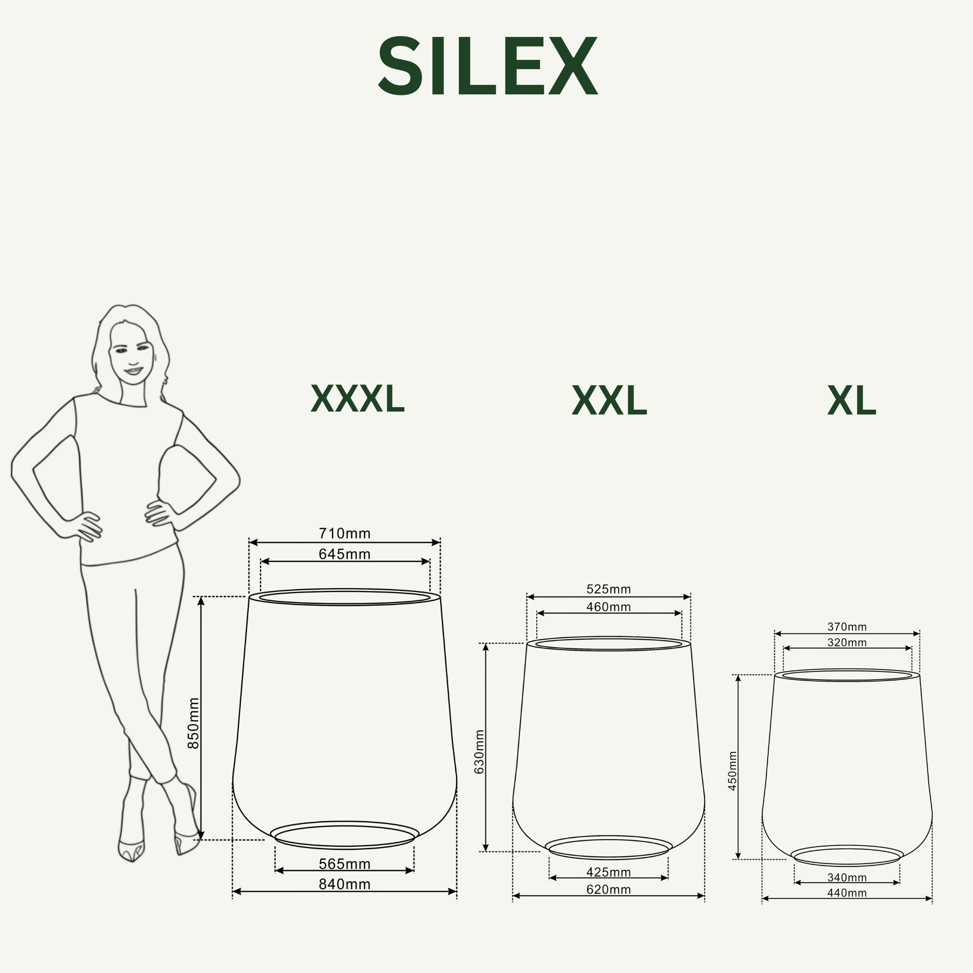 Keramiktopf SILEX Schwarz – Provence-Stil, robust und elegant
