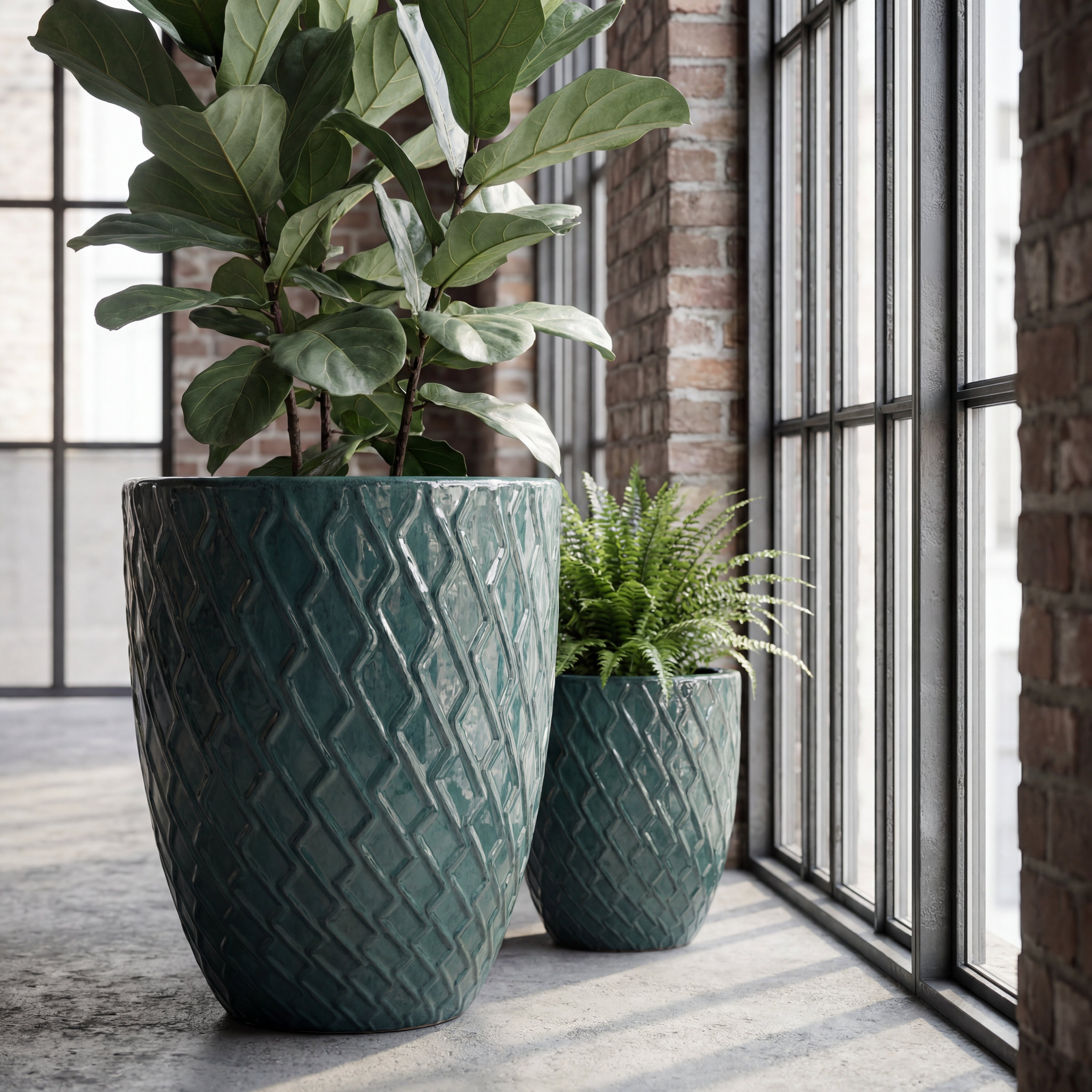 Keramický květináč ZEUS - doplňující náhled