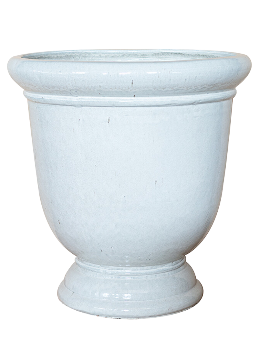 XXL Keramik-Pflanzkübel TITAN - Weiß