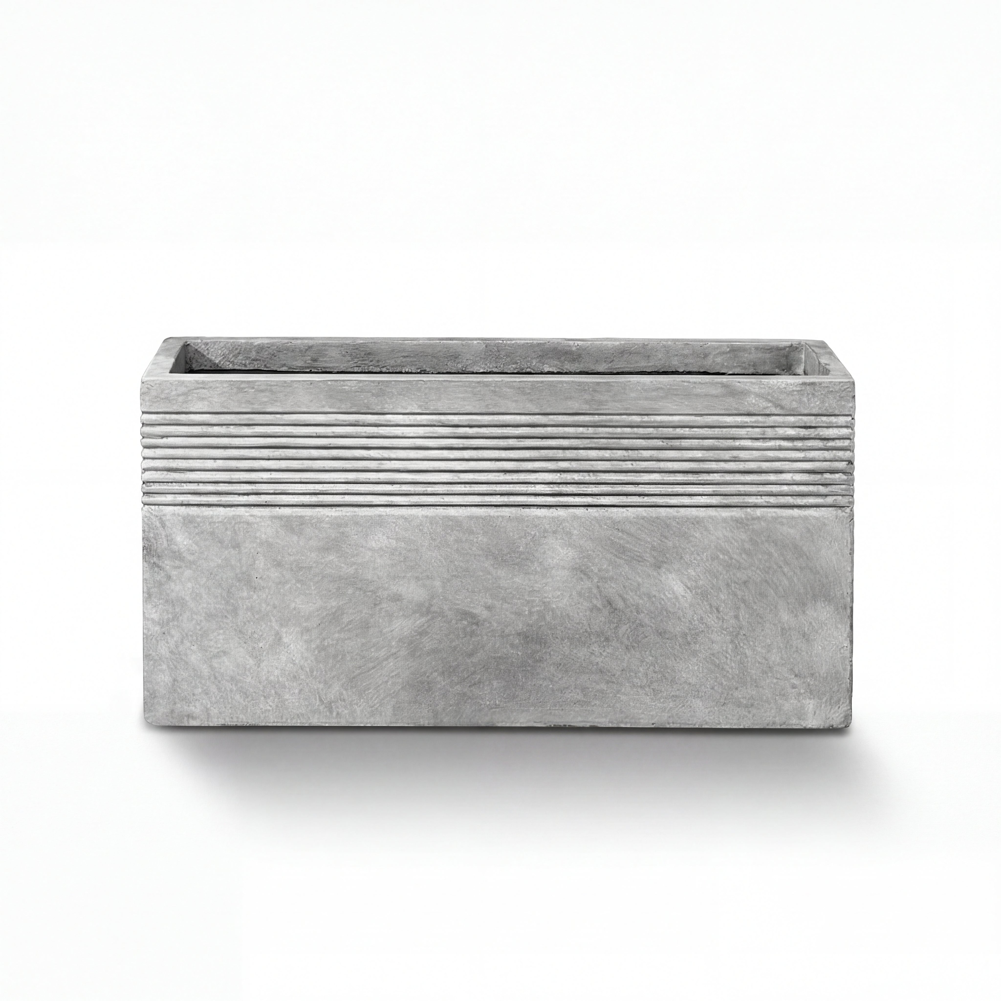 Betonový květináč Spirit - Světle šedý