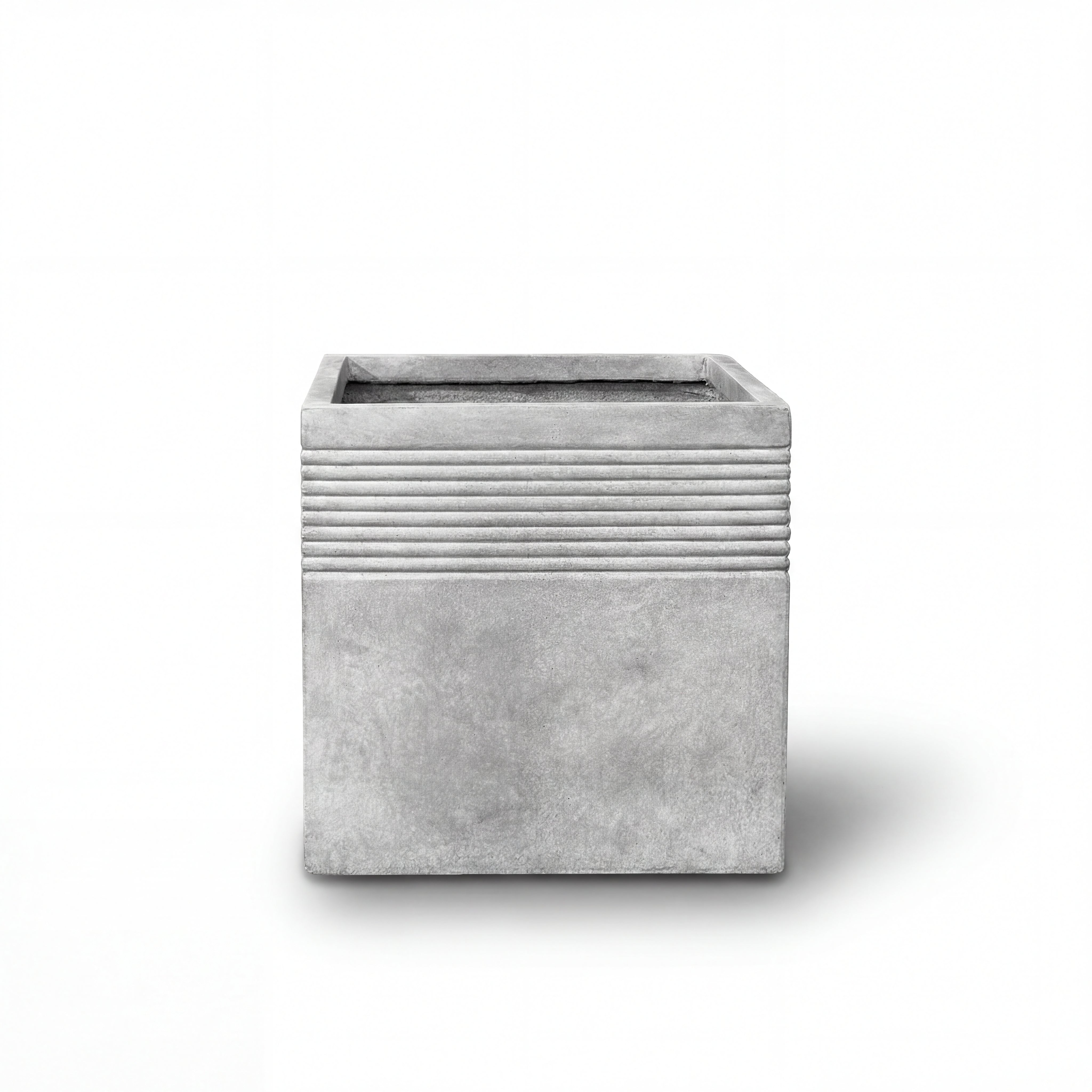 Betonový květináč Spirit - Světle šedý
