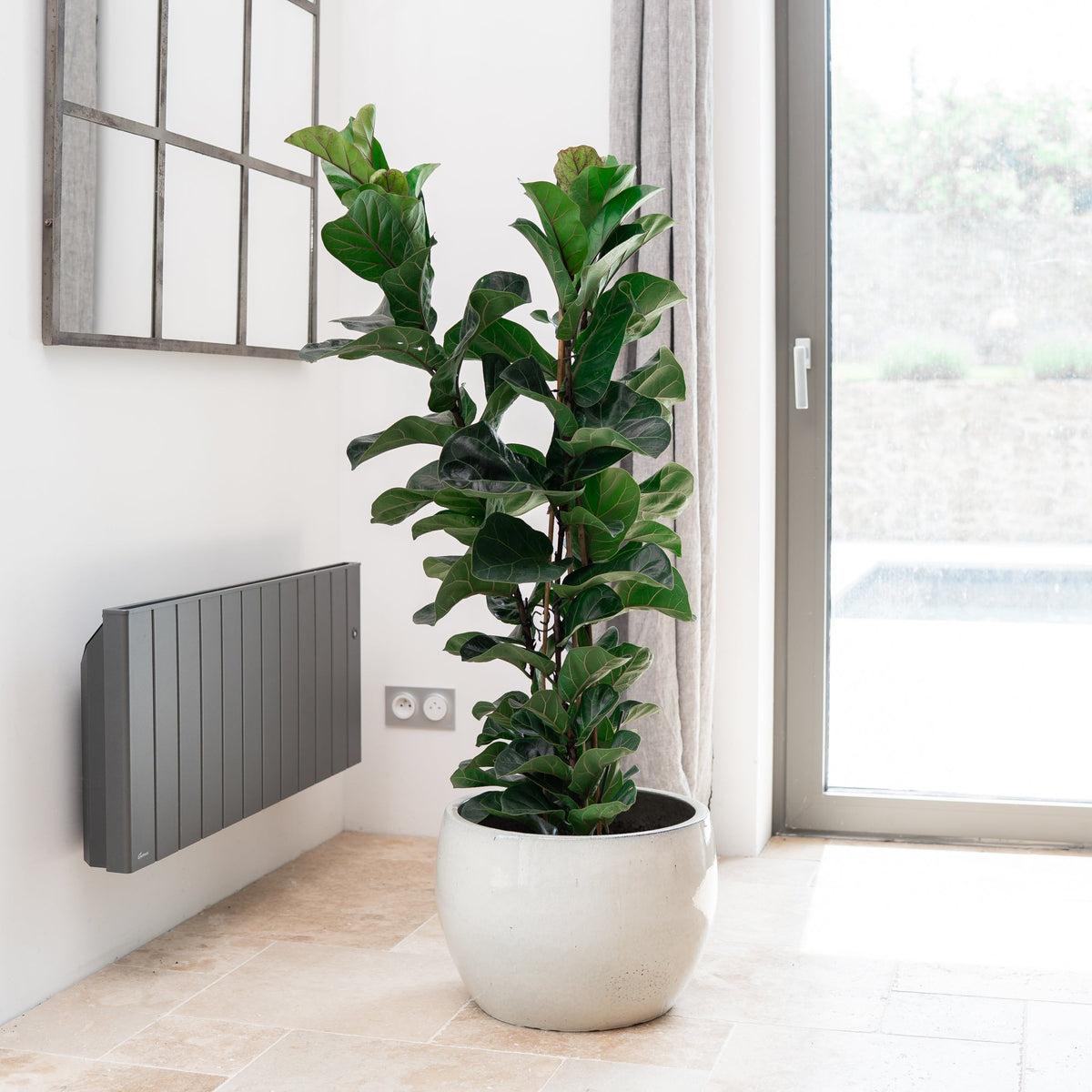 Keramiktopf ROMULUS Crème – Provence-Stil, robust und elegant