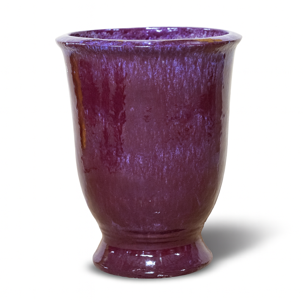 Keramik-Blumentopf ARTHUR - Herbstlila
