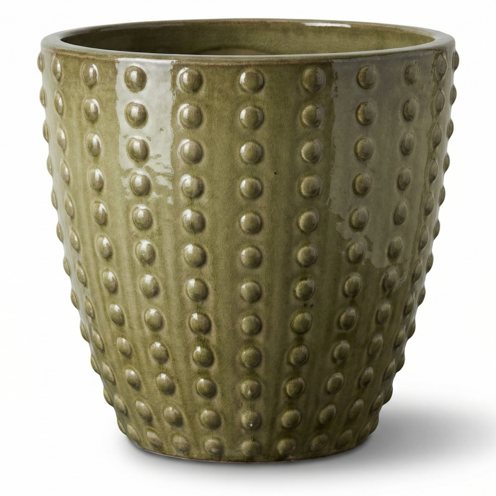 Keramik-Pflanzkübel ATTILA - Sandfarben