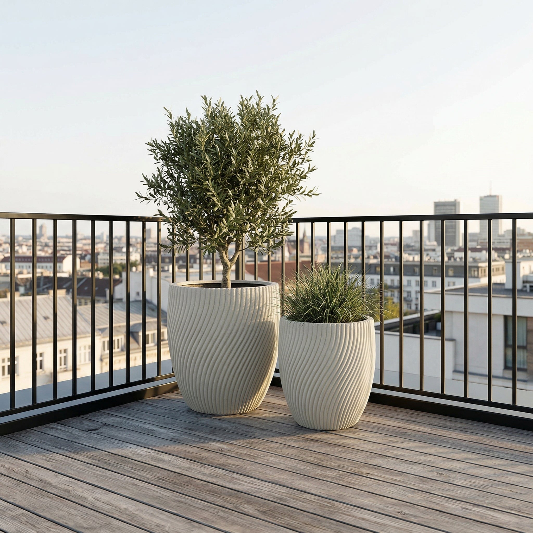 Keramiktopf SOLSTICE Beige – Provence-Stil, robust und elegant