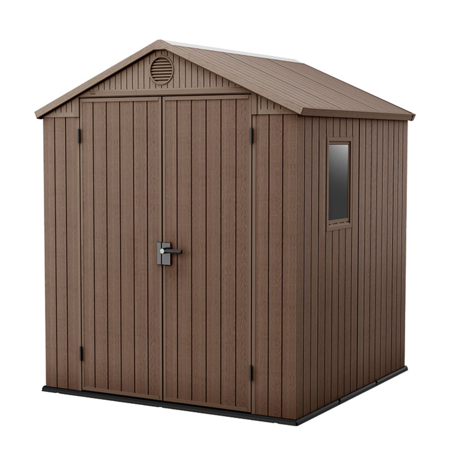 Keter Darwin 6×6 — Gartenhaus, Braun