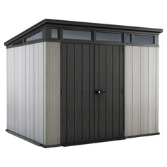 Keter Artisan 9×7 — Gartenhaus, Grau