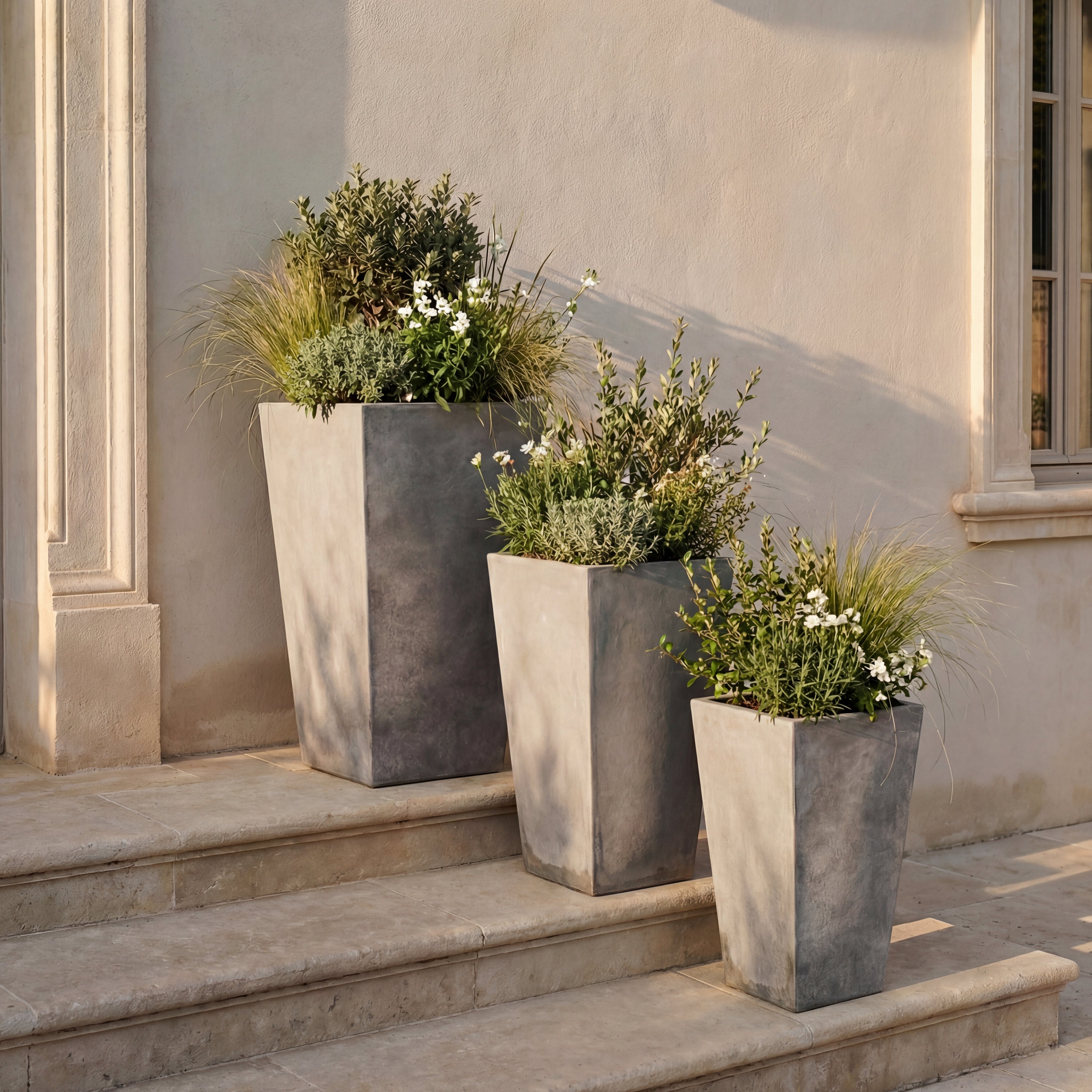Betonový květináč AERIS - doplňující náhled