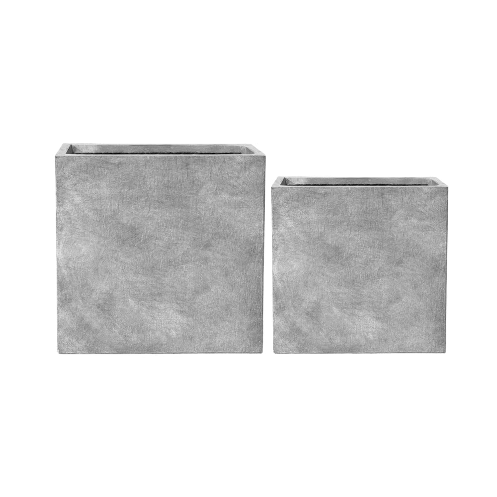 Beton-Pflanzkübel Alpha – Lichtgrau - XL 60x25x60cm