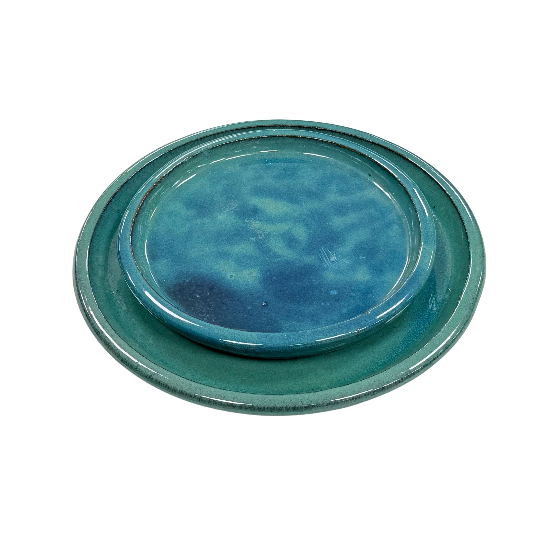 Untersetzer für Pflanzkübel – Apfelgrün