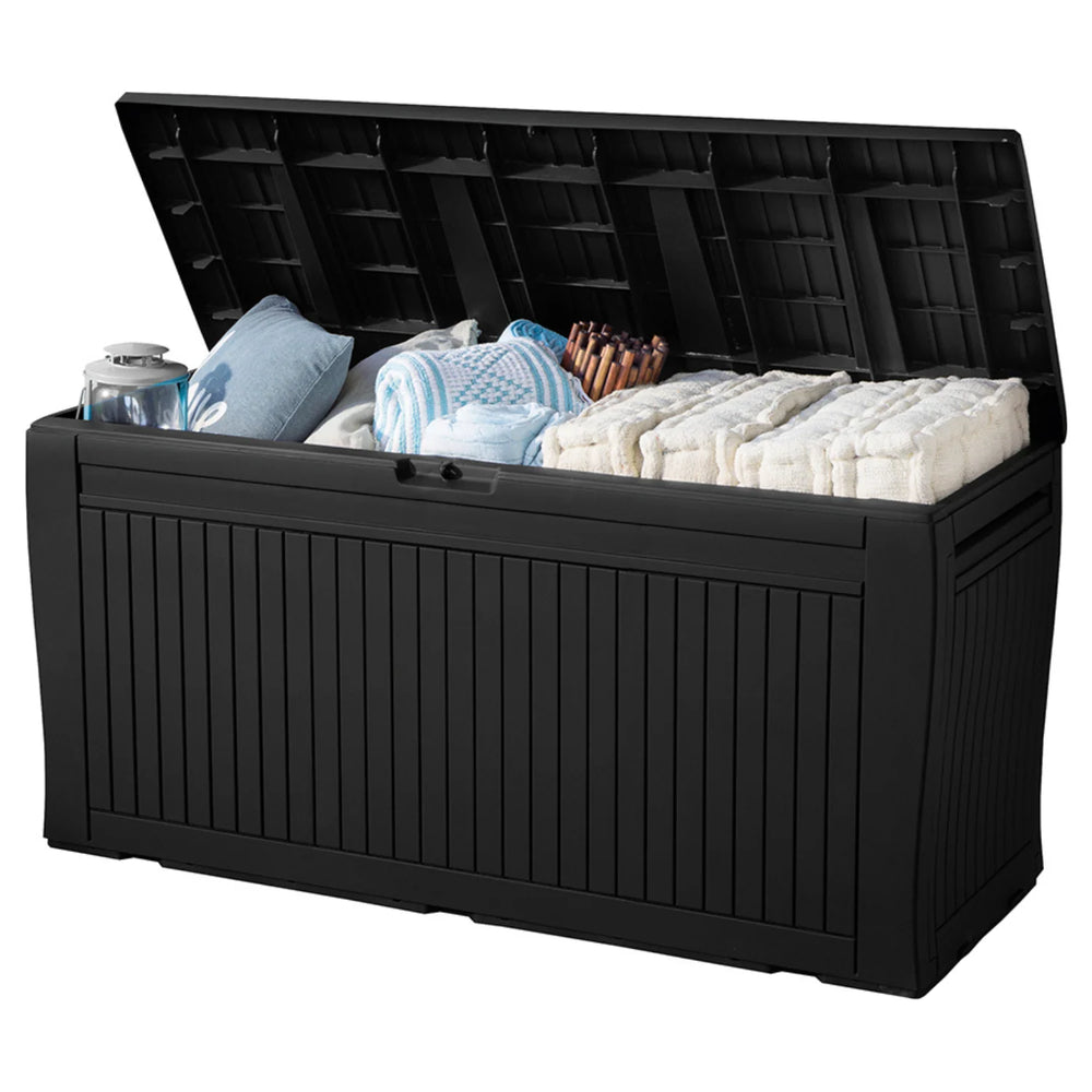 Keter Comfy 270 L — Aufbewahrungsbox 117×45×57 cm, Graphit