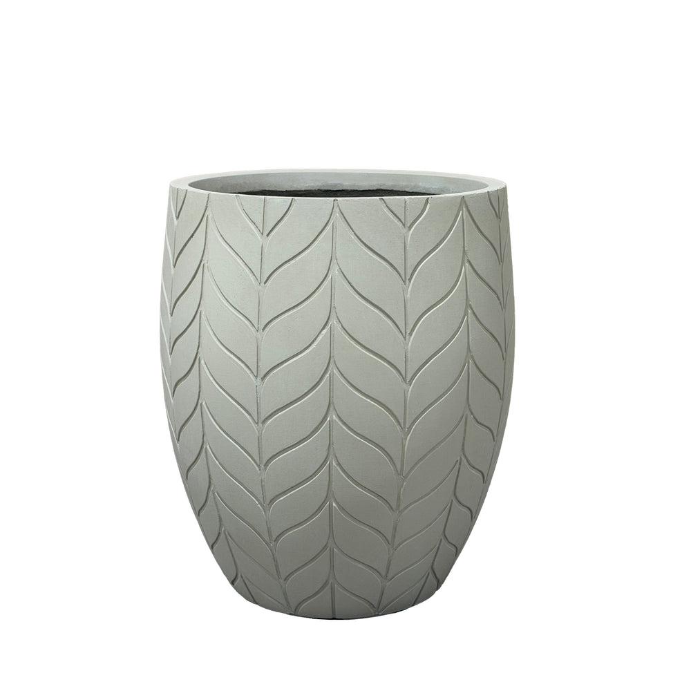 Betonblumentopf Essence – Beige - L (40 x 46 cm)
