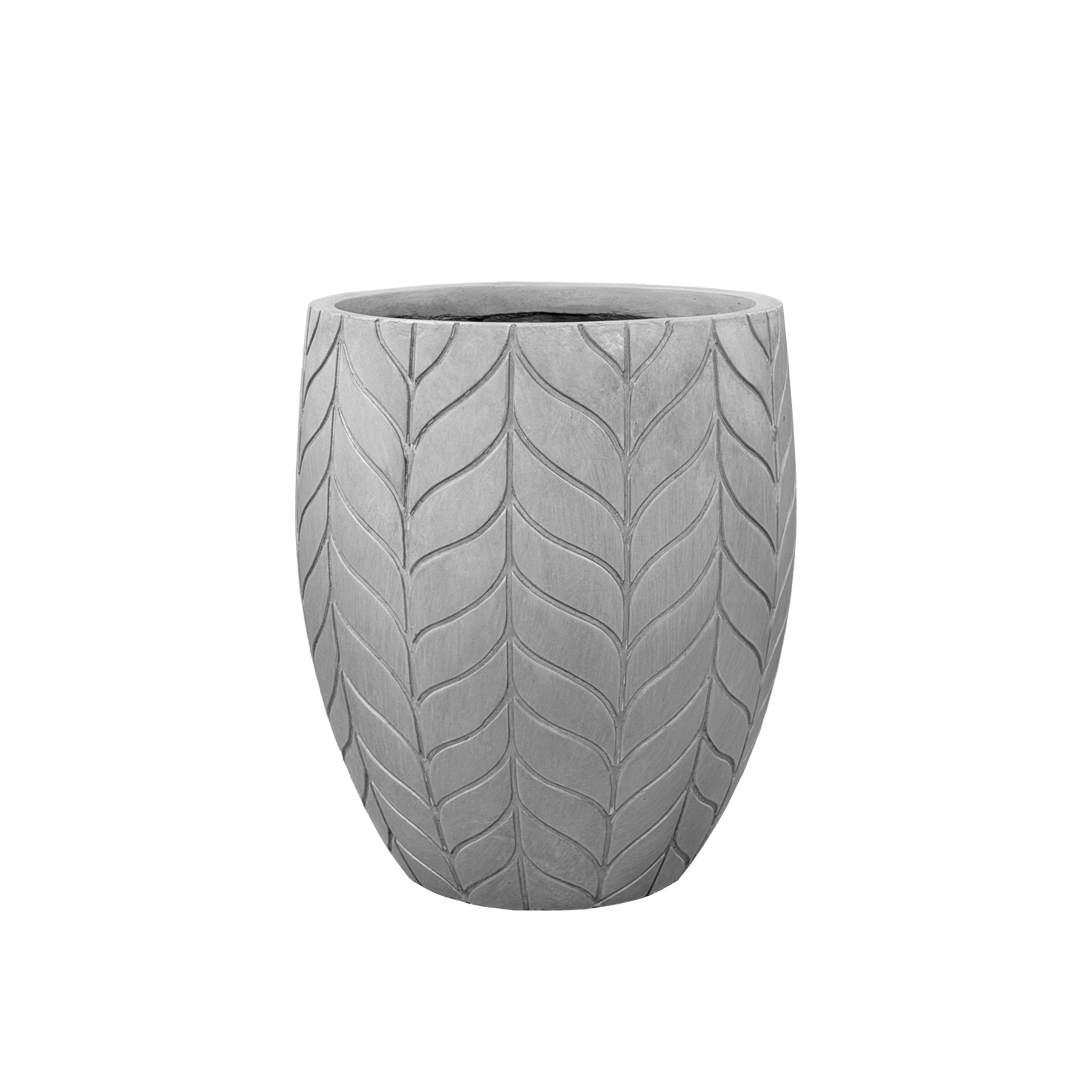 Betonblumentopf Essence – Hellgrau