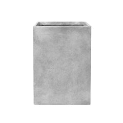 Beton-Pflanzkübel Kubix (38 x 38 x 54 cm) – Hellgrau