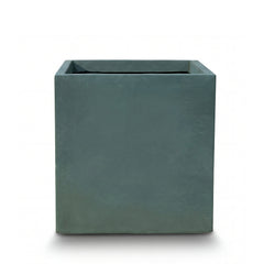 Beton-Pflanzkübel Kubix (40 x 40 x 40 cm) – Dunkelgrün