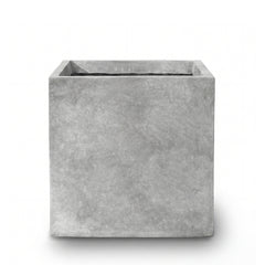 Beton-Pflanzkübel Kubix (40 x 40 x 40 cm) – Hellgrau