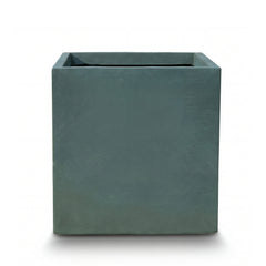 Beton-Pflanzkübel Kubix (50 x 50 x 50 cm) – Dunkelgrün