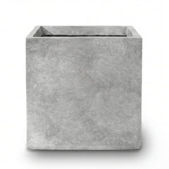 Beton-Pflanzkübel Kubix (60 x 60 x 60 cm) – Hellgrau
