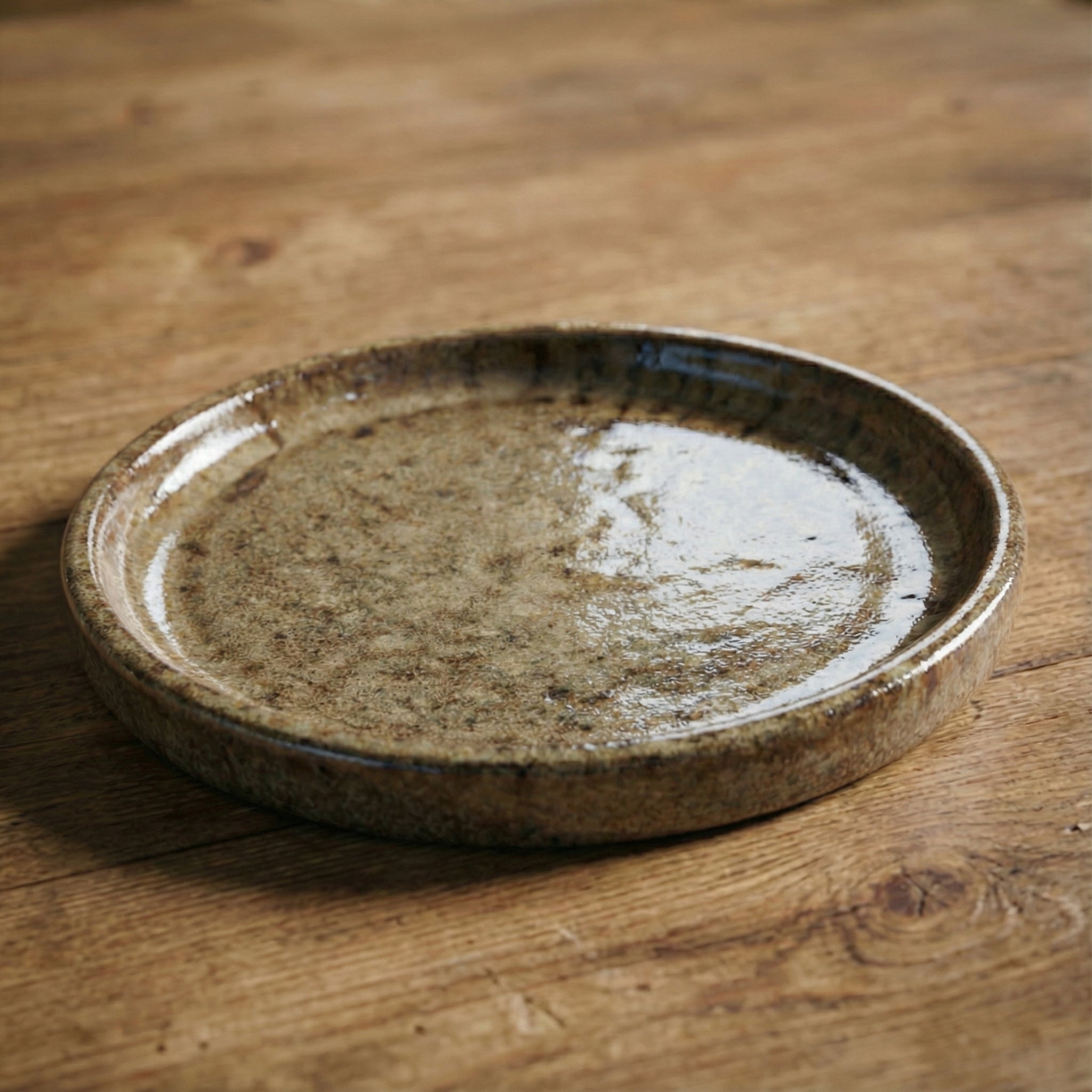 Untersetzer für Blumentopf – Sandfarben