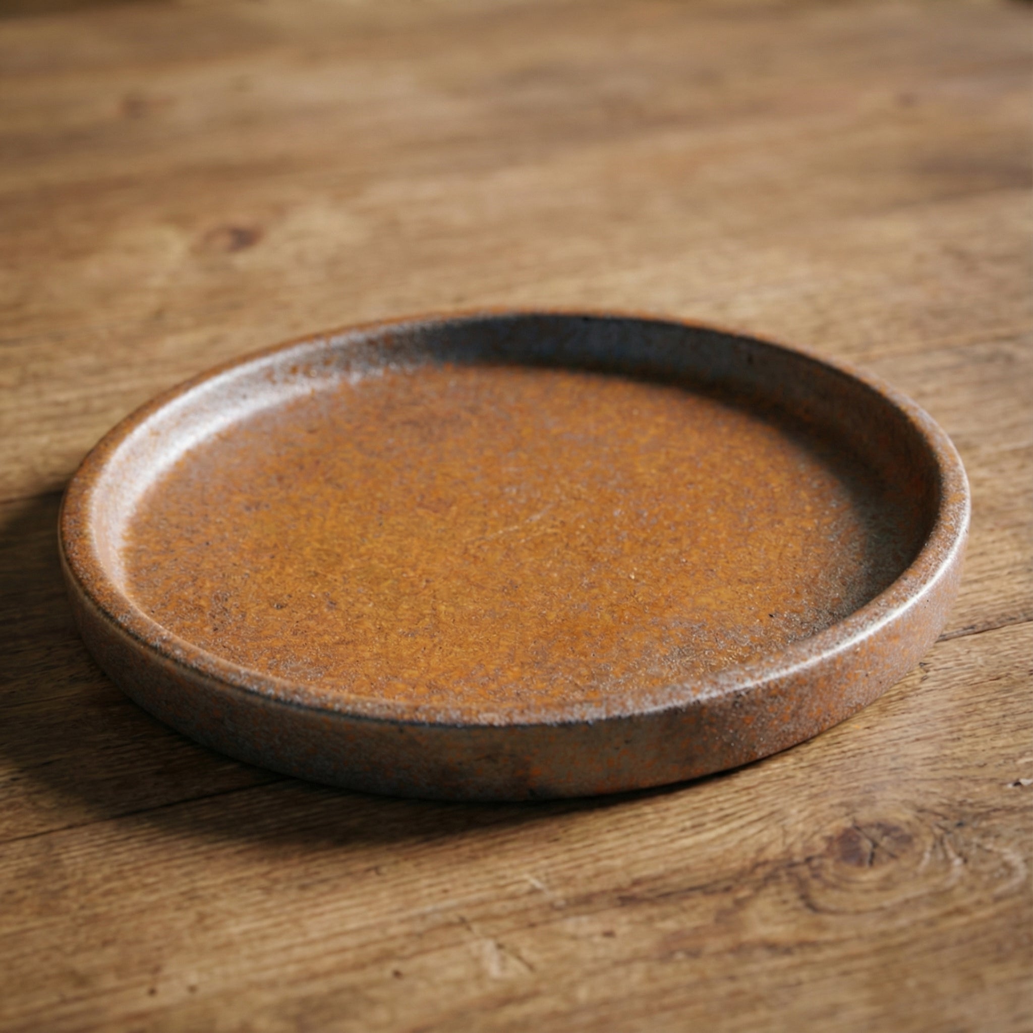 Untersetzer für Blumentopf - Rostoptik