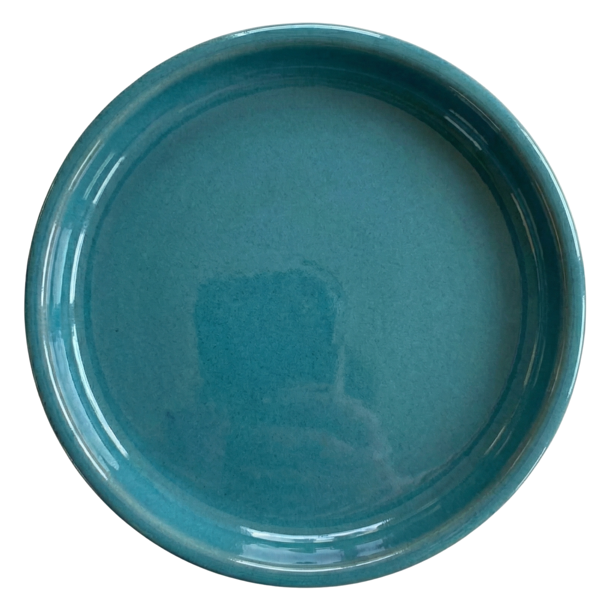 Untersetzer für Blumentopf – Petrolblau