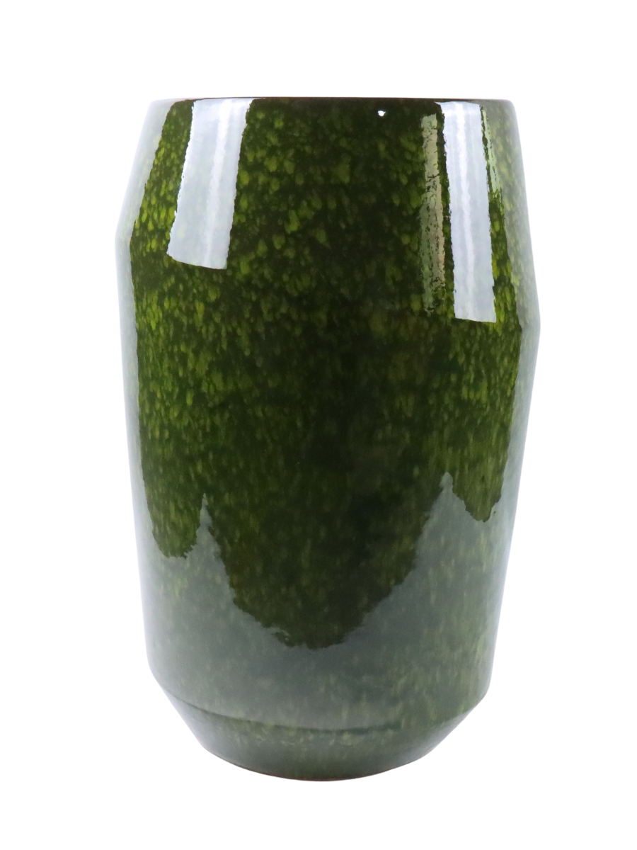 Keramischer Blumentopf Monaco – Grün